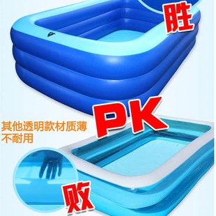 婴幼儿童游泳池家庭成人充气泳池浴池波波池球池加高加厚大号包邮