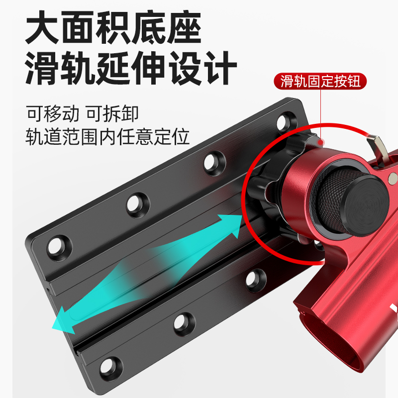 渔之源钓箱配件大全三件套双炮台支架拉饵盘架灯架鱼护架伞架全套