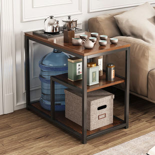 桶装水放置桌放的柜子饮水机饮水桶放置柜放置物柜加宽黑架原野橡