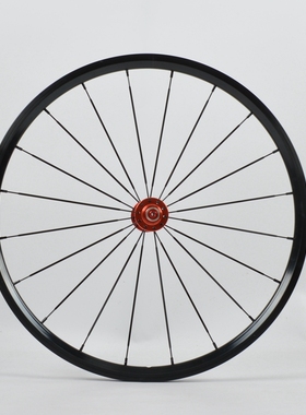 20寸 406 451 V刹黑色74/100/135mm五培林120响碳纤维700C刹轮组