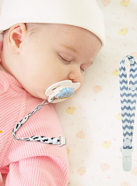 Baby Pacifier Clip Chain for soothers Ribbon Chupetas funny