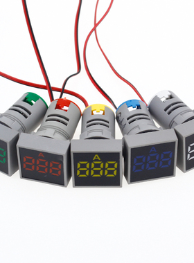 22MM 0-100A Digital Ammeter Current Meter/Voltage Meters Ind
