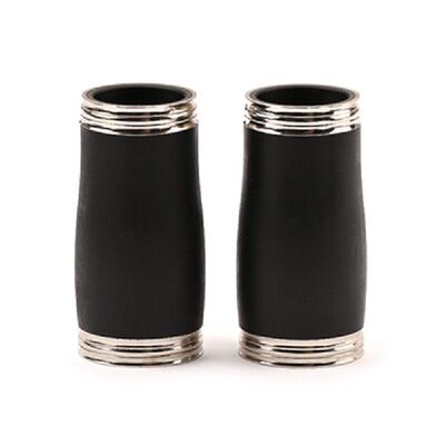 2Pcsset Clarinet Barrel Black for Bb Clarinet Replacement