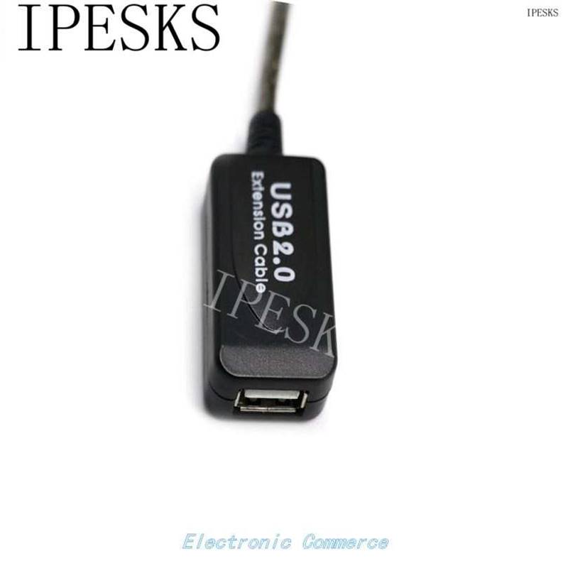 15Ft 5M USB 2.0 Extension Repeater Cable Signal Booster A Ma