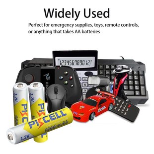 10PCS PKCELL 1.2v NI-MH AAA Battery 3A 1000MAH AAA Rechargea