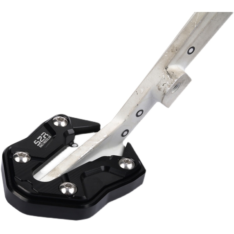 适用于 赛科龙RT3C 摩托车改装加大防滑铝合金侧支架边撑脚垫配件