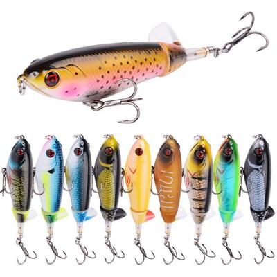 1Pcs Whopper Plopper Fishing Lure 17g/13g/35g Catfish Lures