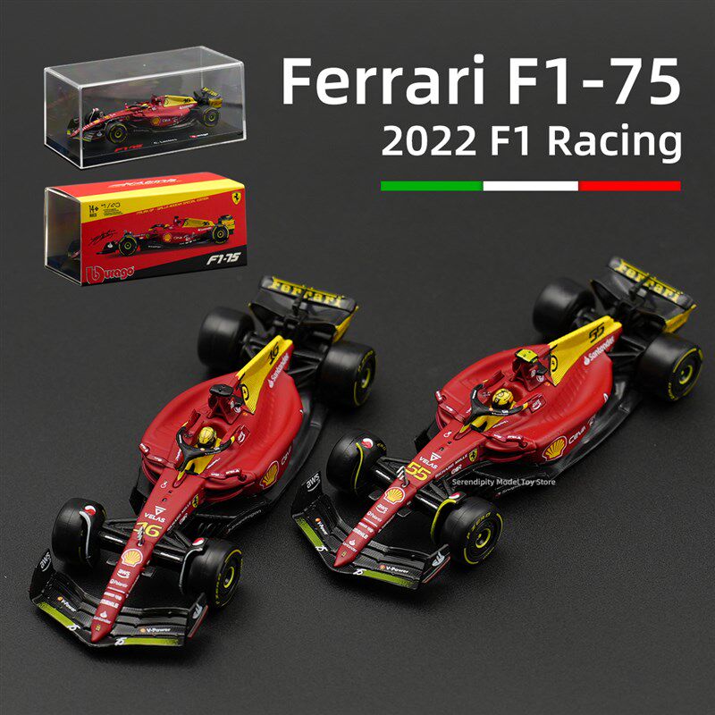 Bburago 1:43 Ferrari 2023 F1-75 RB18 MCL36 W13E C42 Die Cast