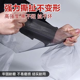 阳台纱窗门推拉式室外防蚊虫夏季通风铝合金边框防盗门风琴式房门