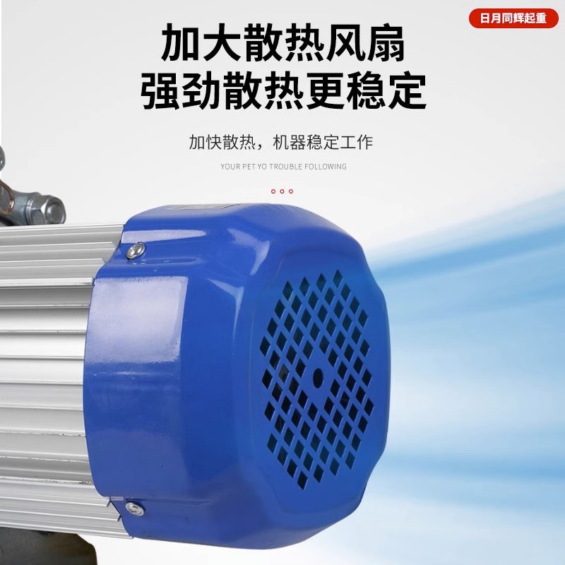 1吨2吨3吨无线遥控吊机卷扬机拉电缆放线机电动葫芦220v提升机380