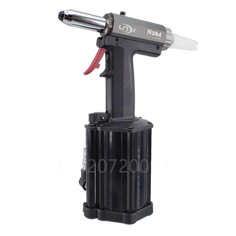 。凌帝N250气动铆钉枪拉铆枪全自动拉钉枪N264V自吸钉气动抽芯铆
