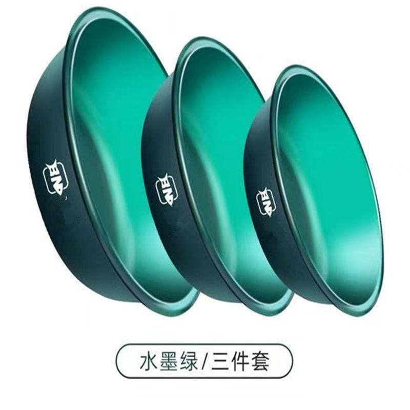 饵料盆开饵盆不沾饵鱼饵拌料盆搓饵拉饵盘盒钓鱼散炮盆和饵鱼食盆