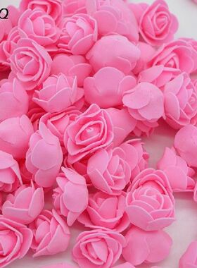 50pcslot cm PE Foam Roses Artificial Flowers Heads for