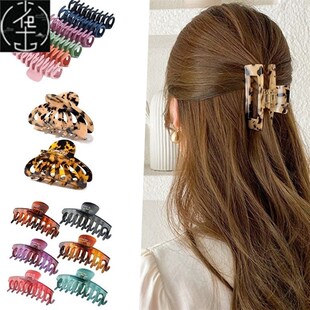 hair accessories clips hairclips Claw Color Barrette Fashion