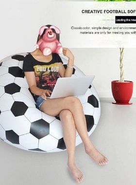 Inflatable Sofa Basketball Football Shape Waterproof
