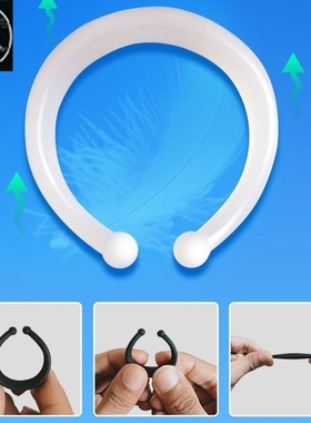 2PCS Men Foreskin Correction Hinder Ring Penis Training Slee