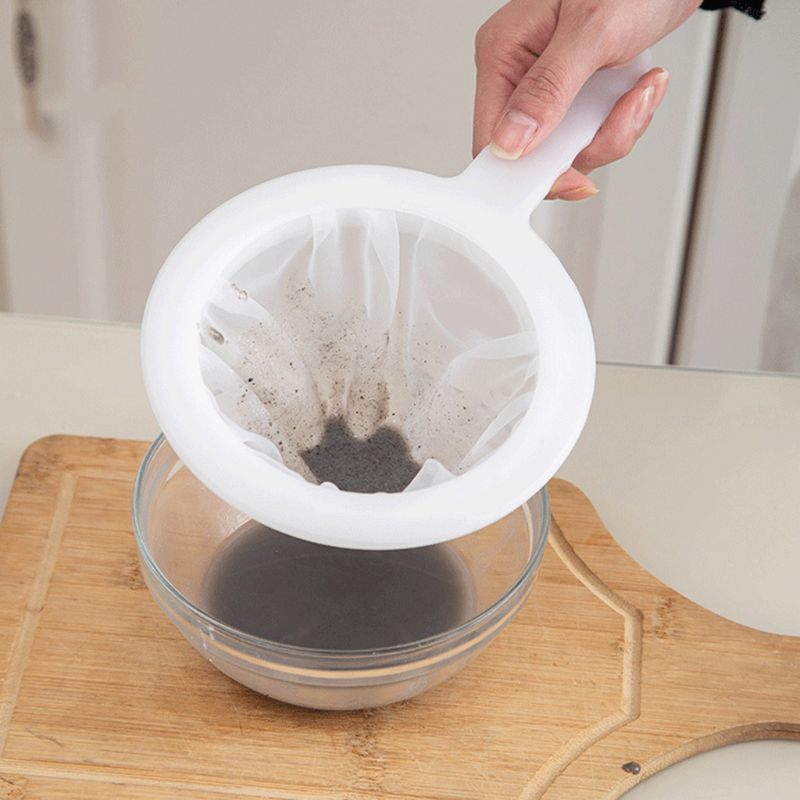 Reusable Nylon Super Fine Colander Mesh Sieve Strainer with