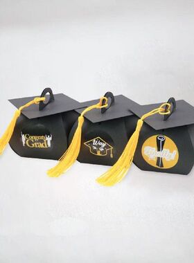 Paper 24PcsSet Attractive Lovely Graduation Cap Shape