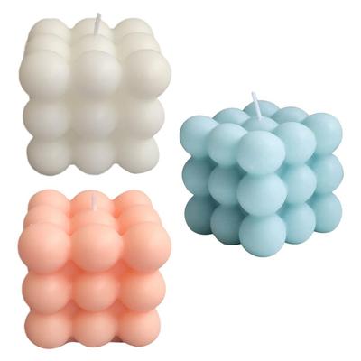 Nordic INS Cube Aromatherapy Candle Home Geometric Shape Dec