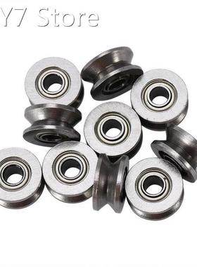 10PcsLot U624ZZ Carbon Steel Ball Bearing U Groove Ball Bea