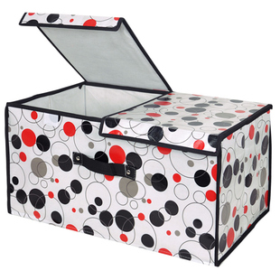 分隔储衣箱装衣服收纳盒布艺整理箱子放衣物置物柜容纳筐家用神器