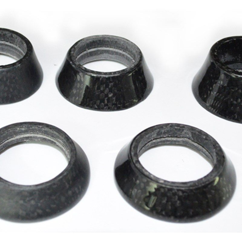 全碳纤维公路山地自行车车头碗组盖锥形腕组盖垫圈28.60mm前叉用