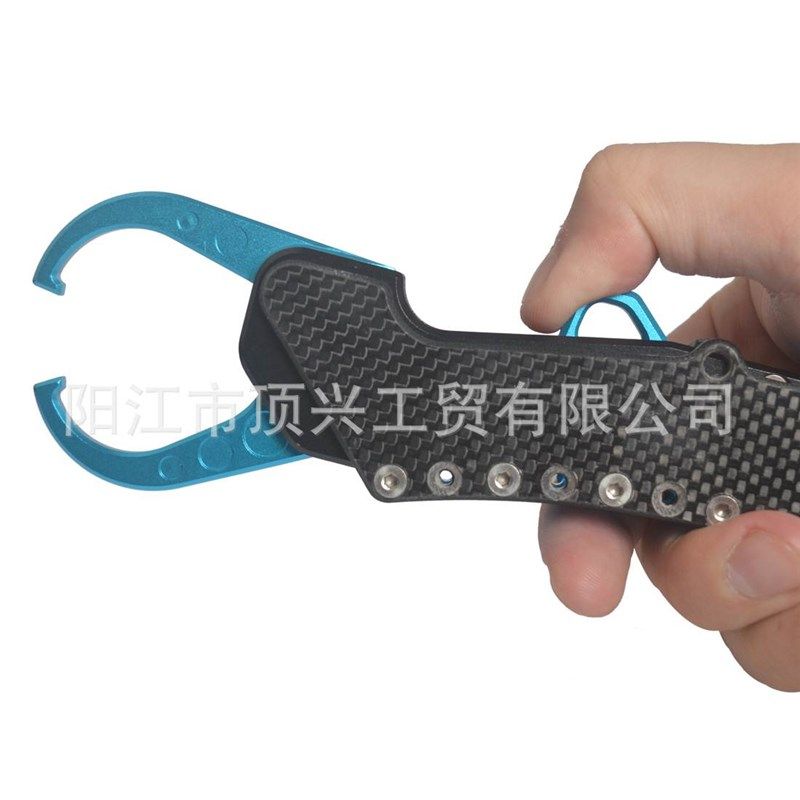 可折叠碳素手柄控鱼器/起鱼器/夹鱼器/多功能路亚钳鱼夹
