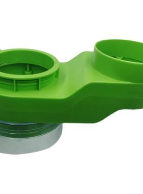 雕刻机吸尘罩新款胶条式绿色塑料一体式吸尘 防尘除尘排尘一体