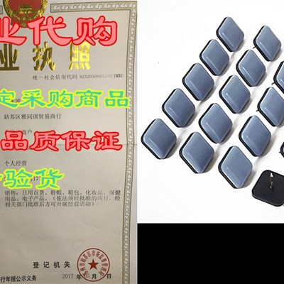 GINOYA Teflon Furniture Sliders, 20pcs 1inch Square Furni