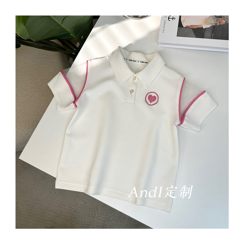 ANDI订制儿童洋派夏款韩版潮流中大童短袖套装918