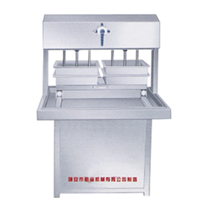 商用豆腐机 豆腐成型机  大型豆腐机  气动手动豆腐双盘成型机