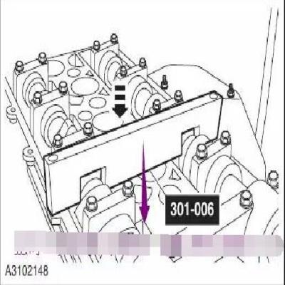 。长安汽车CS35 CS75发动机正时专用工具1.5 1.8 2.0曲轴定位工具