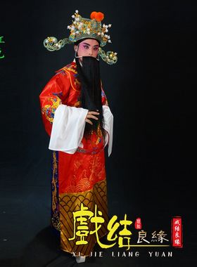 好货京剧戏剧戏曲社火寺庙包公演出服装包拯包青天衣服丞相宰相蟒