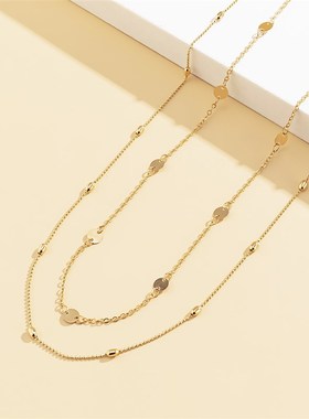 Sexy Vintage Aesthetic Belly Chain Thin Beads Link Body
