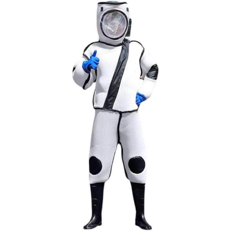 马蜂服全套透气加厚马蜂衣防蜂服连体抓马峰窝防护服捉胡蜂蜂衣