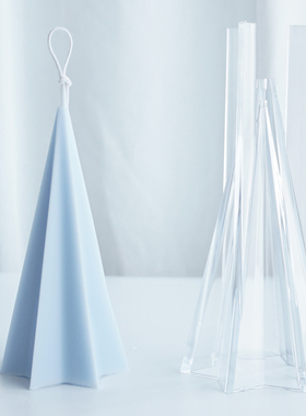 Conical Aromatic Candle Mould Plastic Candle Mould Hexagonal