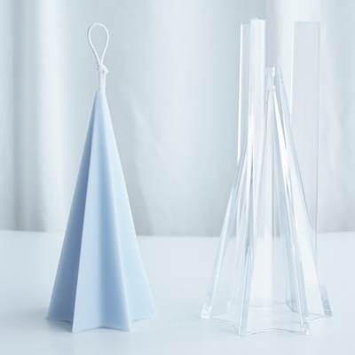 Conical Aromatic Candle Mould Plastic Candle Mould Hexagonal