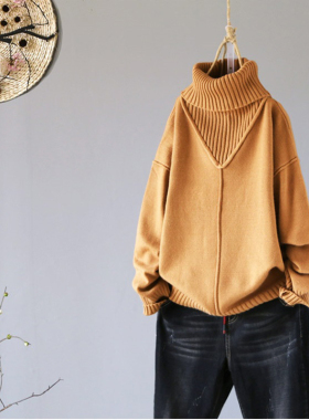 极速Winter New Turtleneck Women Sweaters And Pullovers Solid