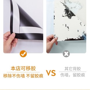 magnetic household can White does adhesive remove not wall