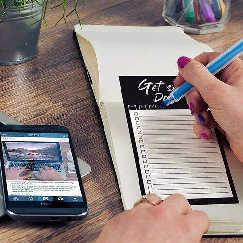 极速50Pages Magnetic Back Grocery List Planner Notepads Frid