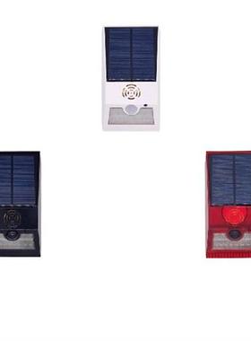 Solar Alarm Lamp Remote Control Security Alarms Intelligent