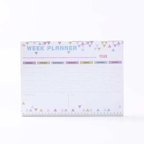 极速Monthly Paper Pad 54 Sheets DIY Planner Desk Agenda Gift