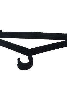 Black Adult Clothing Hanger Plastic Hangers Household