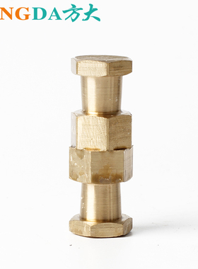 MF-681690度转45度六边形接头连接两只鹰爪, 可90度或45度定位