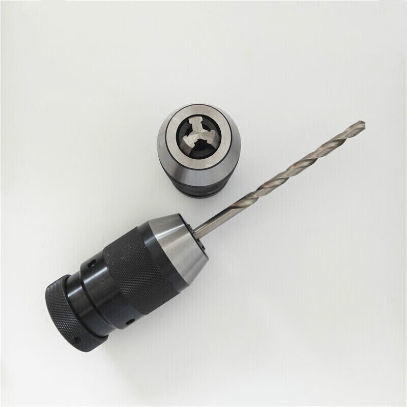 自紧钻夹头113B16116B18110B12自锁钻夹头钻头夹0.56mm__B10(精密