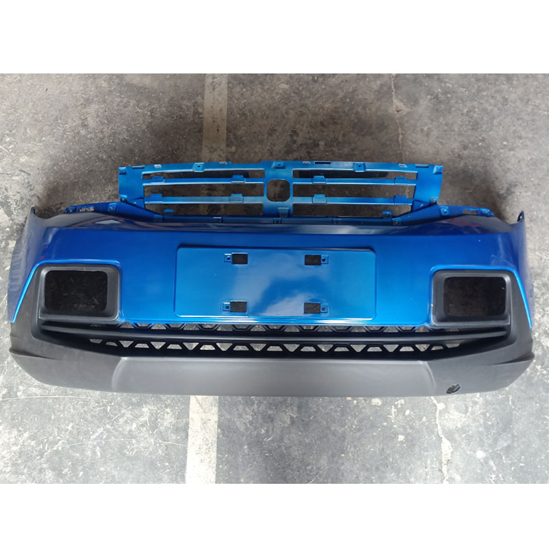 金彭S70电动汽车轿车前保险杠前护杠 金鹏S7电动四轮车前脸保险杠