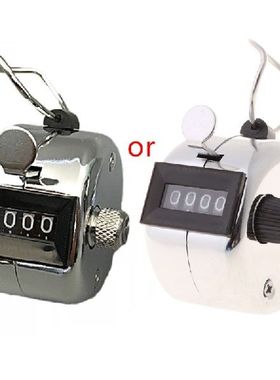 Hand Tally Counters 4-Digit Lap Trackers Manual Clickers