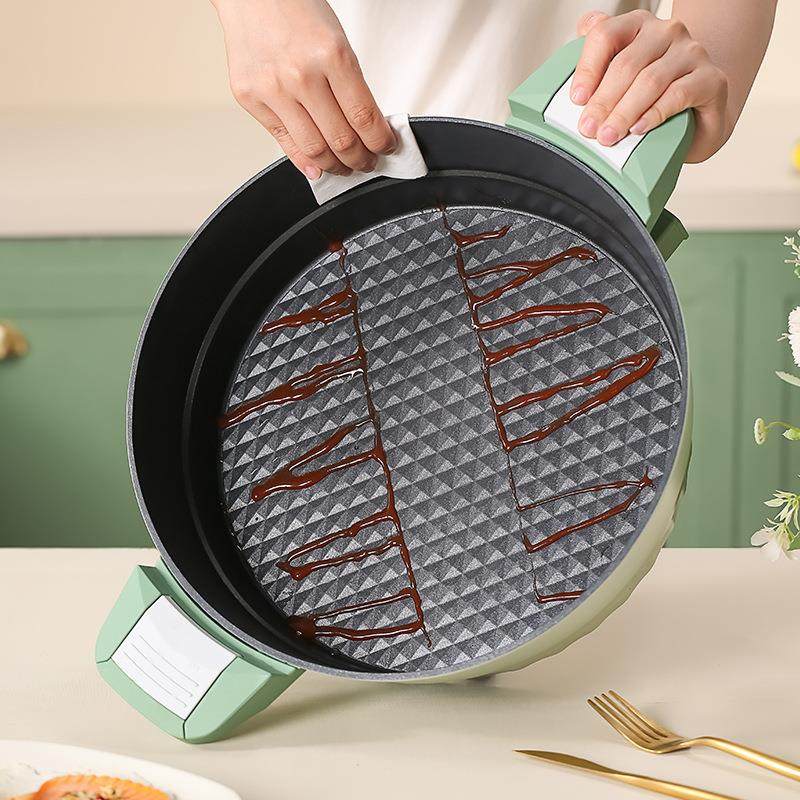 快煮锅多功能一体锅电子微压锅家用电火锅麦饭石不沾锅炒锅电锅