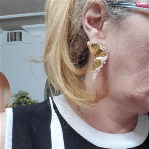 GODKI New ndy Luxury 2PC Necklace Earring Sets Jewelry Set F