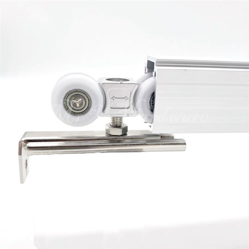 移门拉门吊轮滑轨门滑轨缓冲轨道 阻尼吊轮专用轨移门推拉缓冲